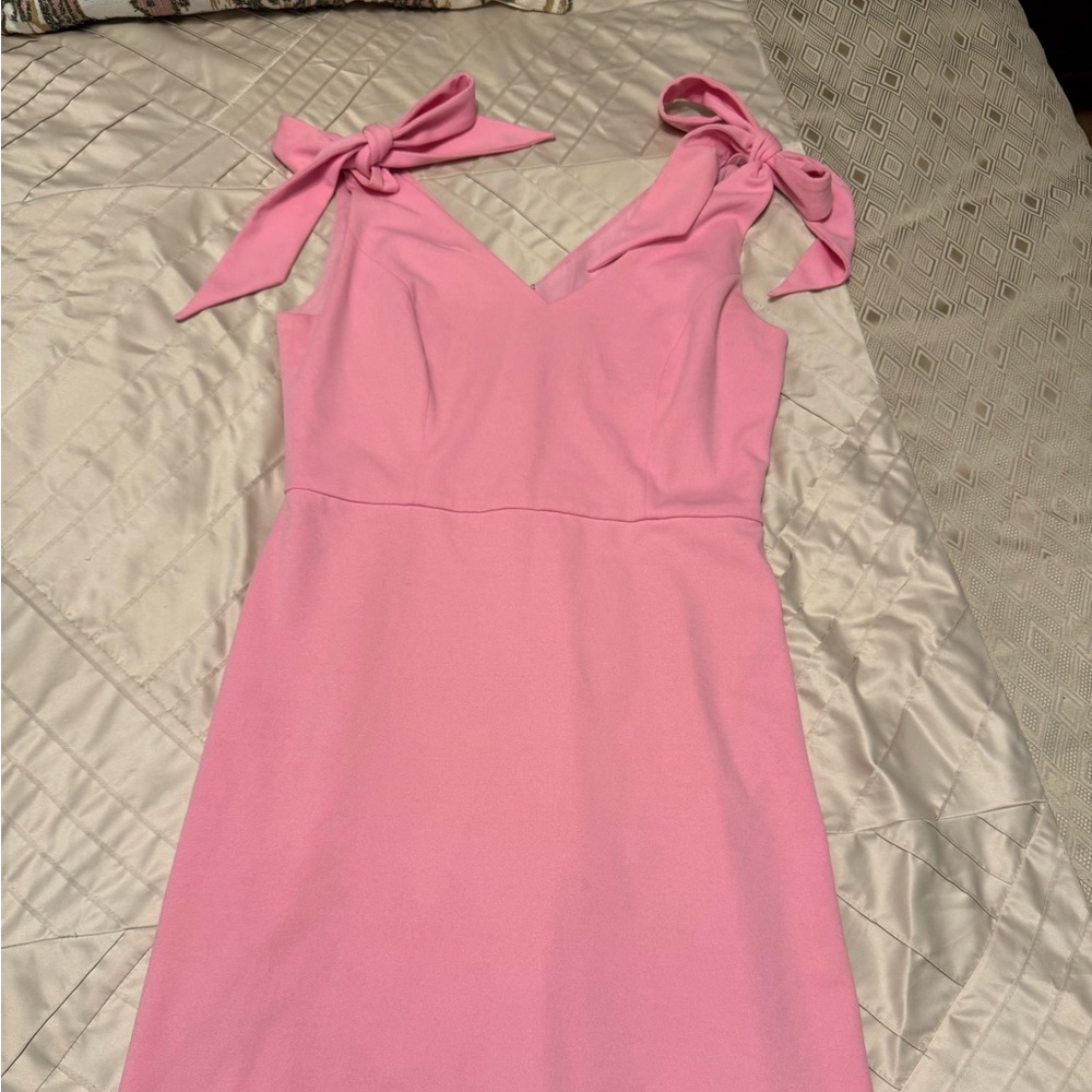 BCBG Pink Sleeveless Dress